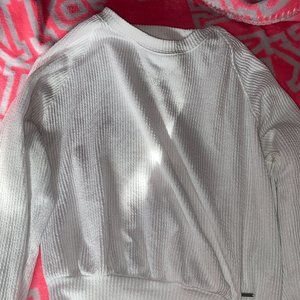 Hollister White Sweater